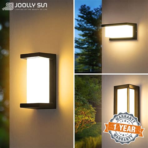 gate lamp outdoor|LED Wall Lamp Outdoor Wall Light Waterproof Modern Garden .